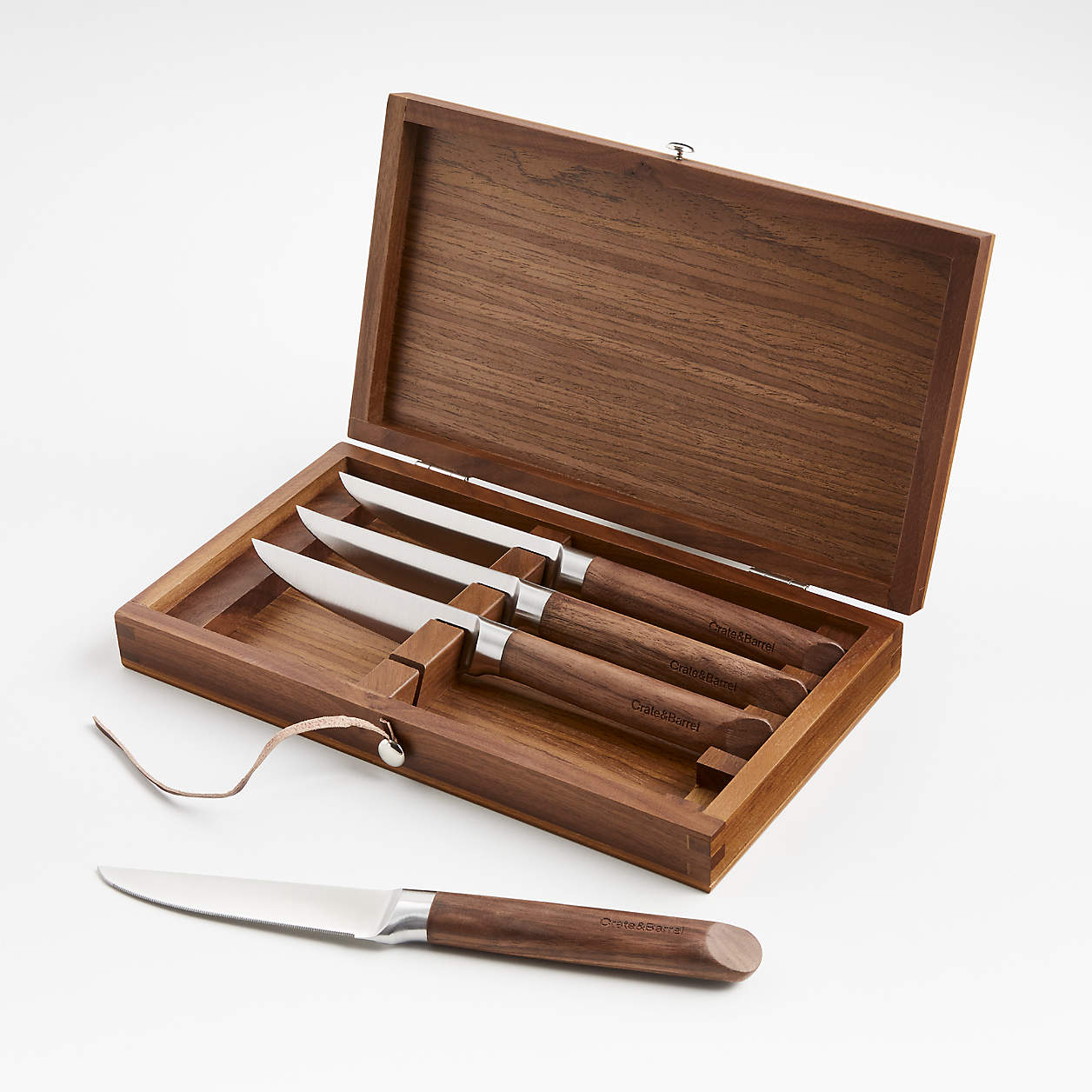 Crate & Barrel Steak Knives, Set of 4 + Reviews Crate & Barrel