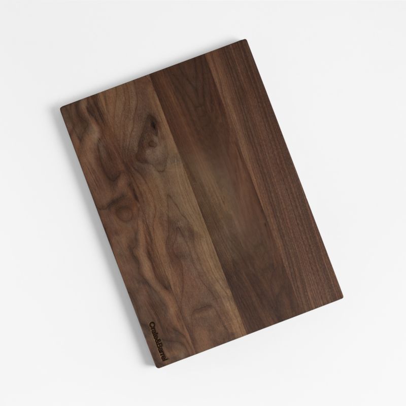 Crate & Barrel Reversible Walnut Wood Cutting Board 18"x13"x0.75" - image 2 of 16