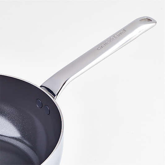 Crate & Barrel EvenCook Core ® 3.5 Qt. Ceramic Non-Stick Everyday Pan with Lid