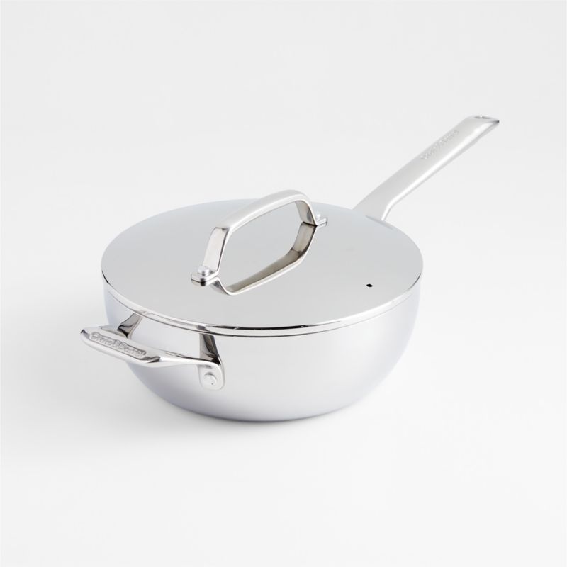 Crate & Barrel EvenCook Core 10 and 12 Ceramic Non-Stick Fry Pan