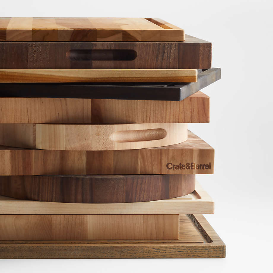 Teak Wood Cutting Board Set