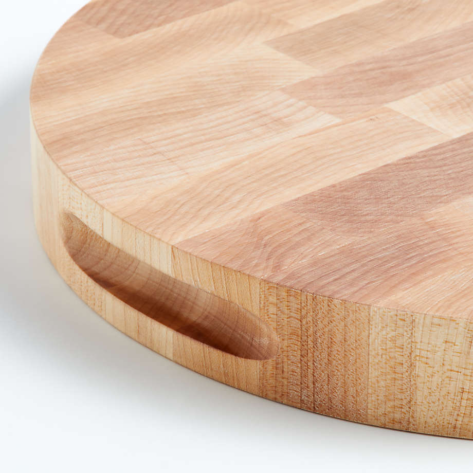 Crate & Barrel Maple Face-Grain Cutting Boards