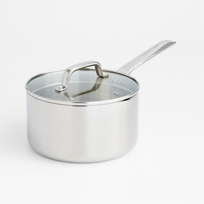 3.5-Quart Straining Saucepan