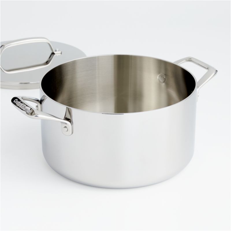 Crate & Barrel EvenCook Core ® 6 Qt Stainless Steel Stockpot - image 5 of 7