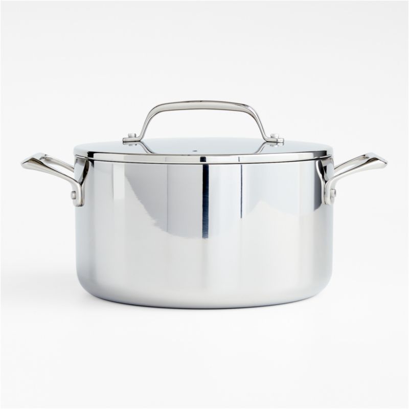 Crate & Barrel EvenCook Core ® 10-Pc. Stainless Steel Cookware Set