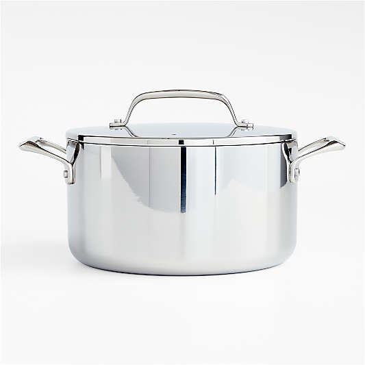 Crate & Barrel EvenCook Core ® 6 Qt Stainless Steel Stockpot