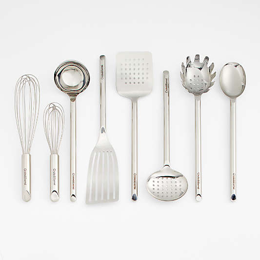 Crate & Barrel Stainless Steel Utensils