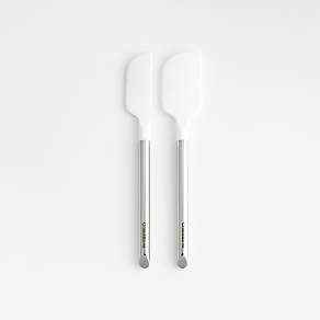 Crate & Barrel Wood and Yellow 12 Silicone Whisk + Reviews