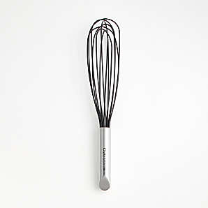Tupperware Chef Series Pro Black Utensils Set 2 Wire Whisk and Coated Whisk  New
