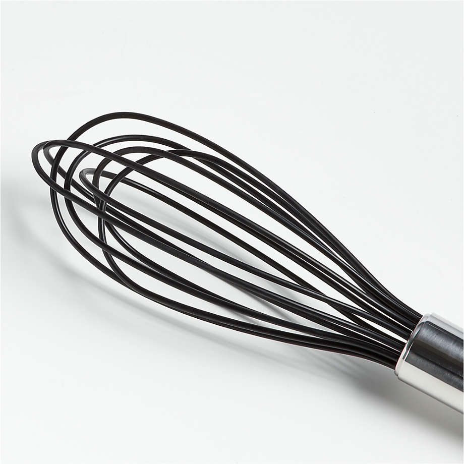 Silicone Whisk, Stainless Steel Wire Whisk Set Of 3 -balloon Egg