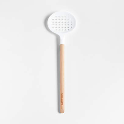 Crate & Barrel White Silicone Spoon + Reviews