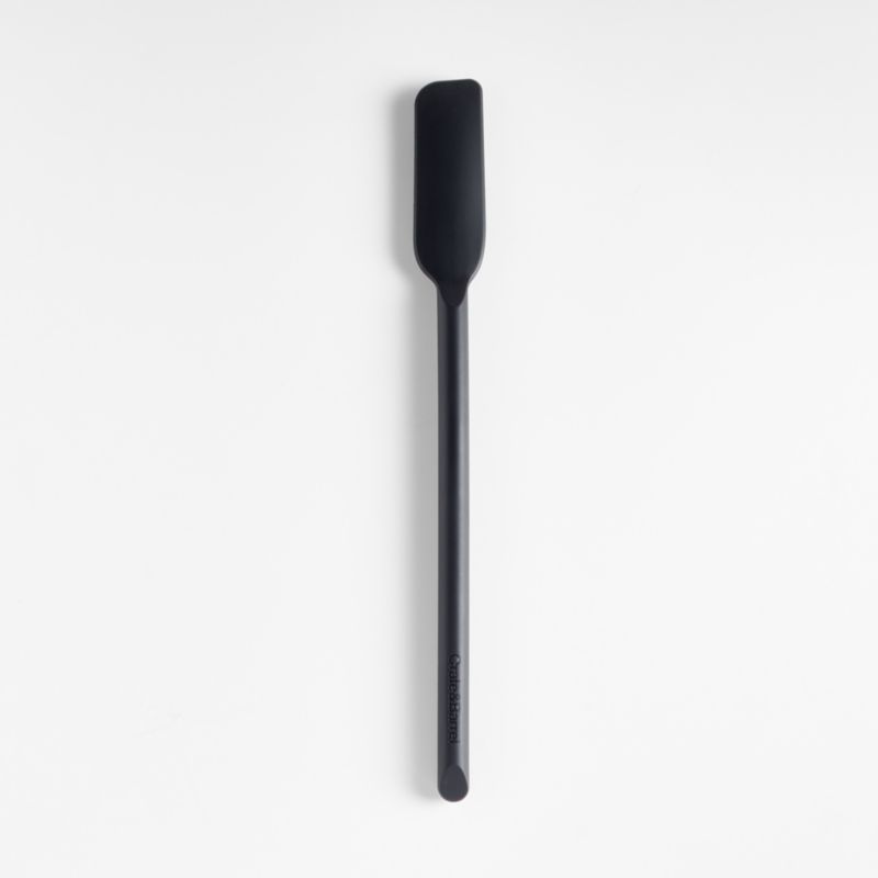 Viewing product image Crate & Barrel Black Silicone Jar Scraper - image 1 of 4