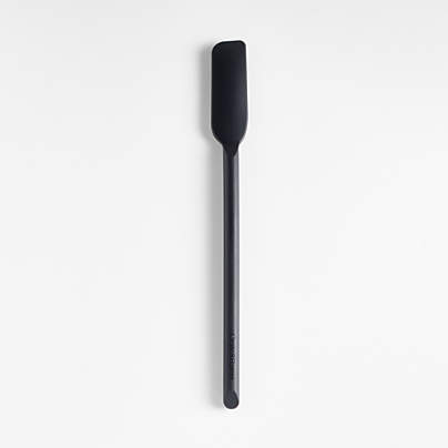 Crate & Barrel Black Silicone Jar Scraper