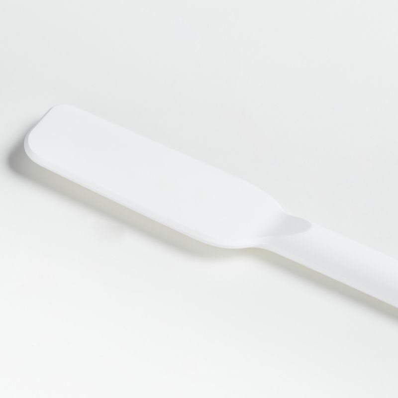 Crate & Barrel White Silicone Jar Scraper + Reviews