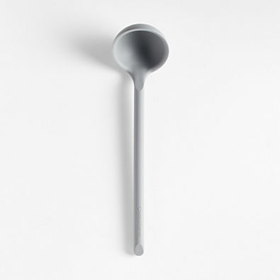 View Crate & Barrel Grey Silicone Ladle details