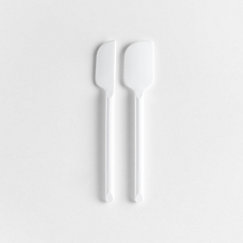 Crate & Barrel Grey Silicone Utensils