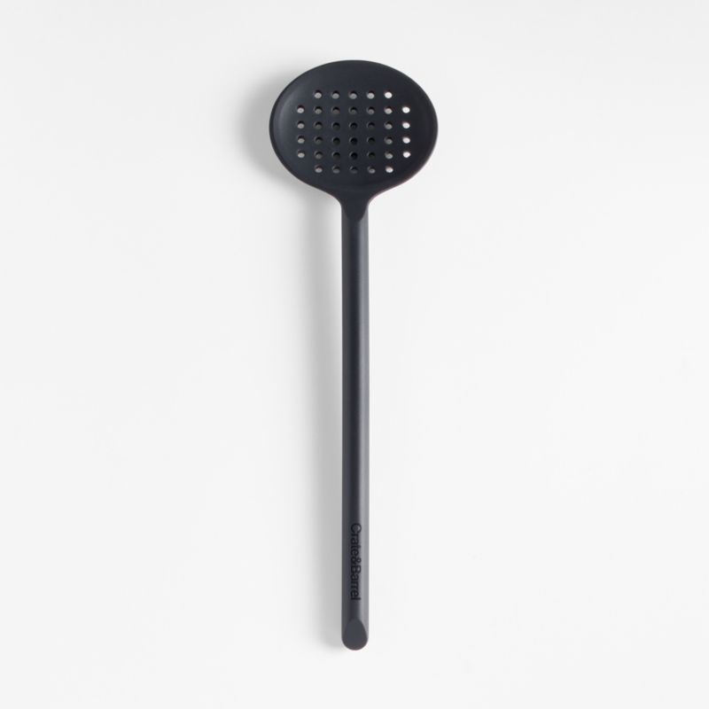 Crate & Barrel Black Silicone Ladle + Reviews