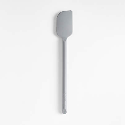 Crate & Barrel Grey Silicone Ladle | Crate & Barrel