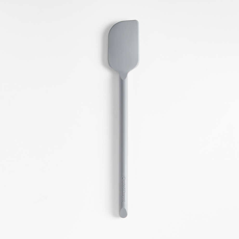 Crate & Barrel Grey Silicone Utensils