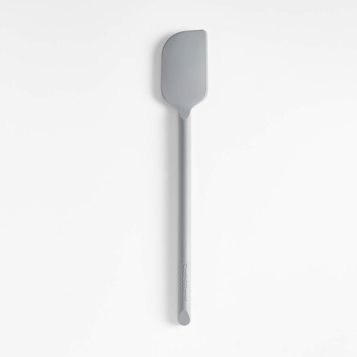 Crate & Barrel Grey Silicone Utensils