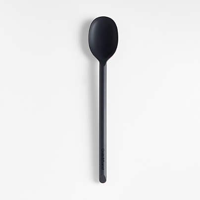 Crate & Barrel Black Silicone and Stainless Steel Mini Spatulas, Set of 2 +  Reviews