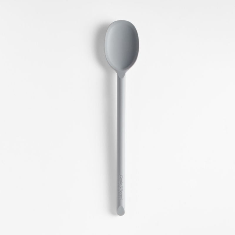 Crate & Barrel Grey Silicone Mini Spatulas, Set of 2 + Reviews