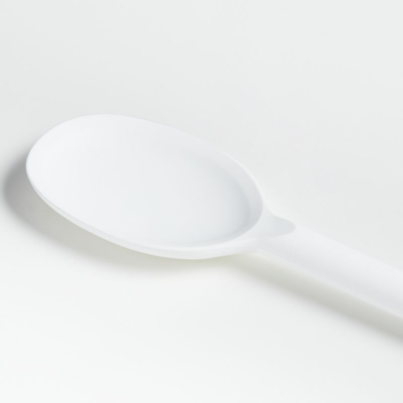 Crate & Barrel White Silicone Jar Scraper + Reviews