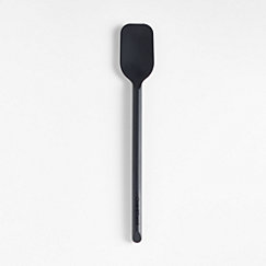 Crate & Barrel Black Silicone Jar Scraper + Reviews