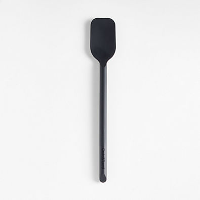 View Crate & Barrel Black Silicone Spoonula details