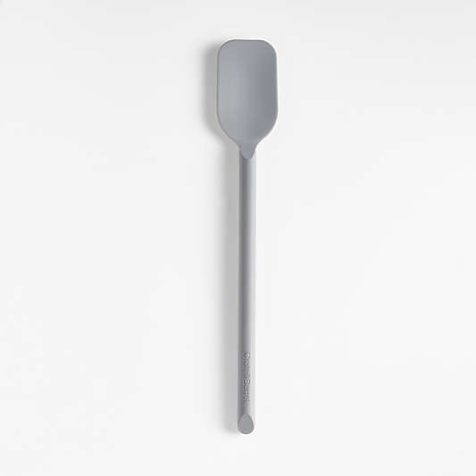 Crate & Barrel Grey Silicone Spoonula