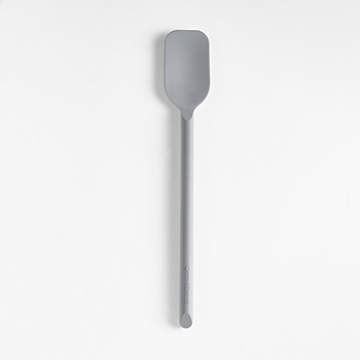 Crate & Barrel Black Silicone and Stainless Steel Utensils