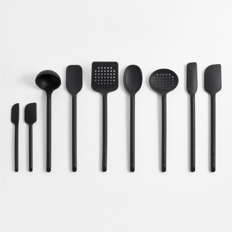 Registry Nylon Slotted Turner/Spatula, Black, 13 Long