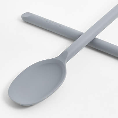 Crate & Barrel White Silicone Utensils