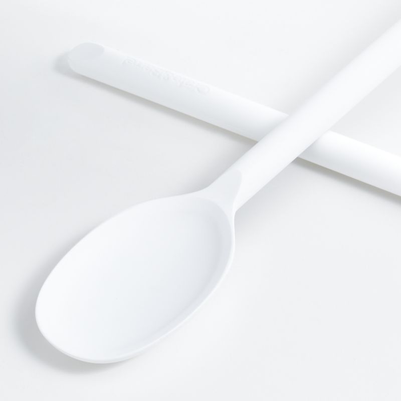 Crate & Barrel White Silicone Jar Scraper + Reviews