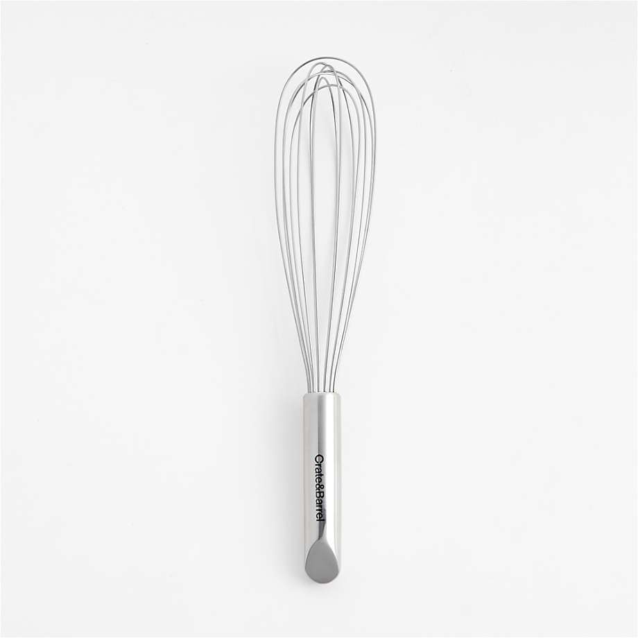 Crate & Barrel Stainless Steel 12 Whisk + Reviews