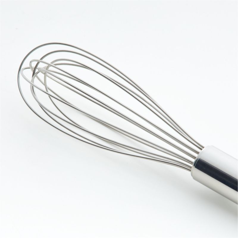 Crate & Barrel Stainless Steel 9.5" Whisk - image 1 of 3