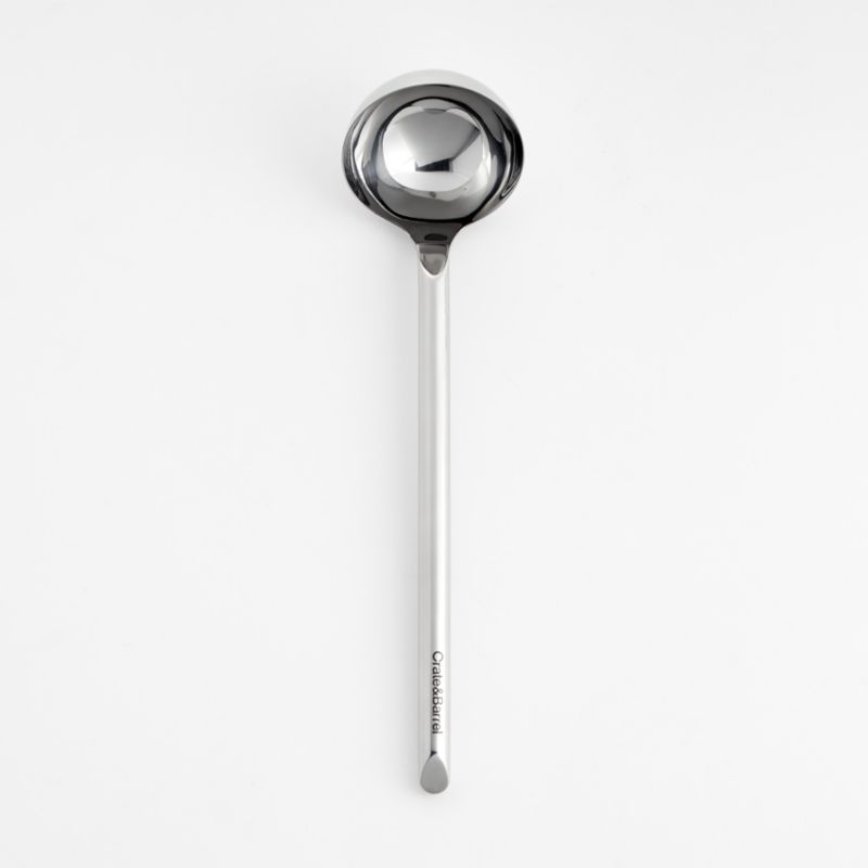 Crate & Barrel Stainless Steel Ladle - image 0 of 3