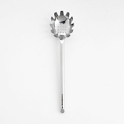 View Crate & Barrel Stainless Steel Pasta Spoon details
