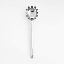 Crate & Barrel Stainless Steel Pasta Spoon