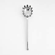 Crate & Barrel Stainless Steel Pasta Spoon