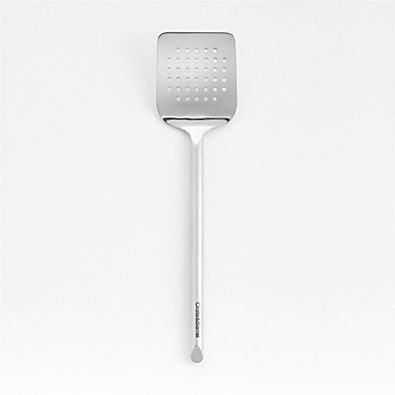 View Crate & Barrel Stainless Steel Slotted Turner Spatula details