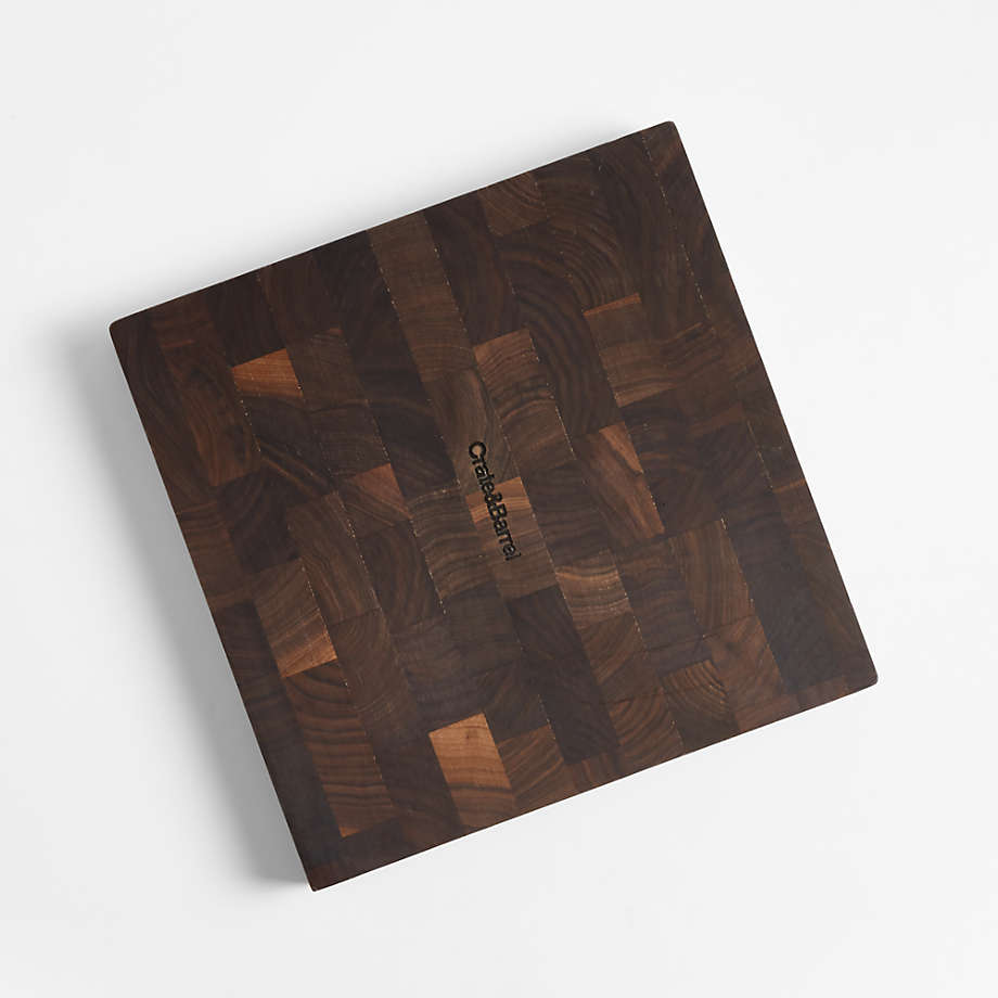 Dark Walnut End Grain Cutting Board, Professional Grade Kitchen Wood  Cutting & Serving Board