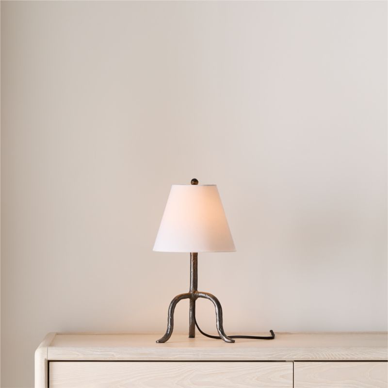 Cardiff Black Table Lamp 16.5" - image 7 of 8