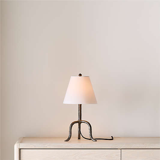 Cardiff Black Table Lamp 16.5"