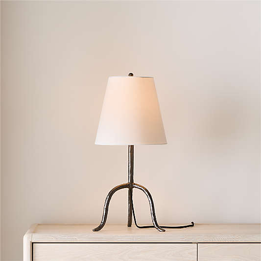 Cardiff Black Table Lamp 23.25"