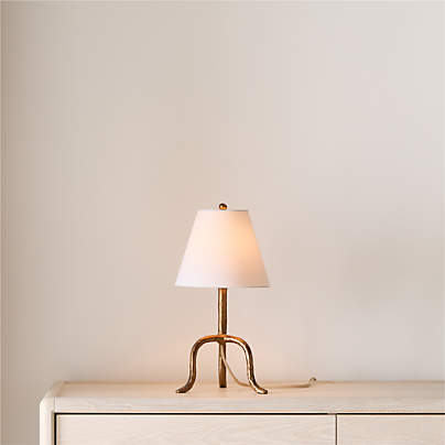 Cardiff Brass Table Lamp 16.5"