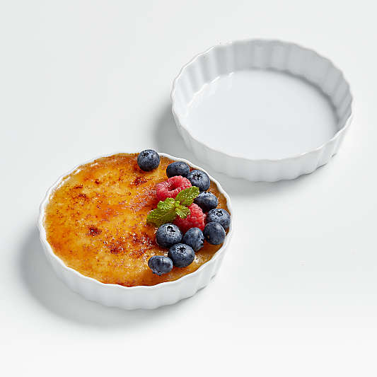 Crème Brûlée Dishes, Set of 2