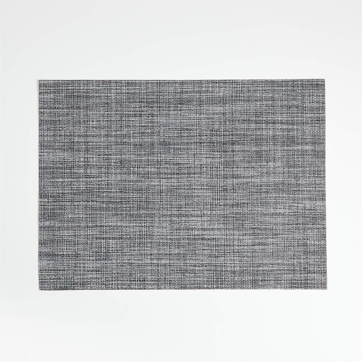 Chilewich Rectangular Crepe Grey Vinyl EasyClean Placemat + Reviews
