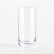 Crescent 16-Oz. Cooler Glass + Reviews | Crate & Barrel