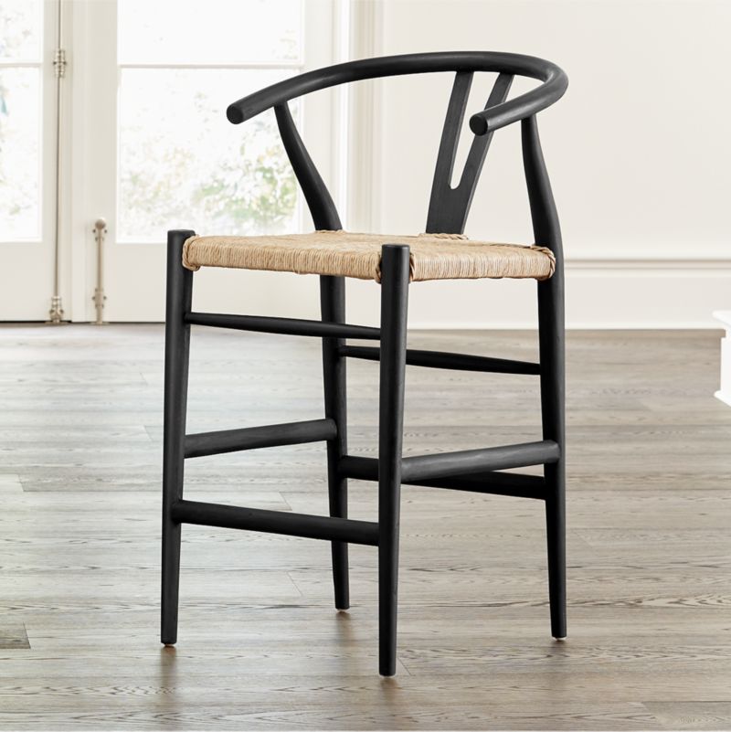 Wishbone chair counter height sale